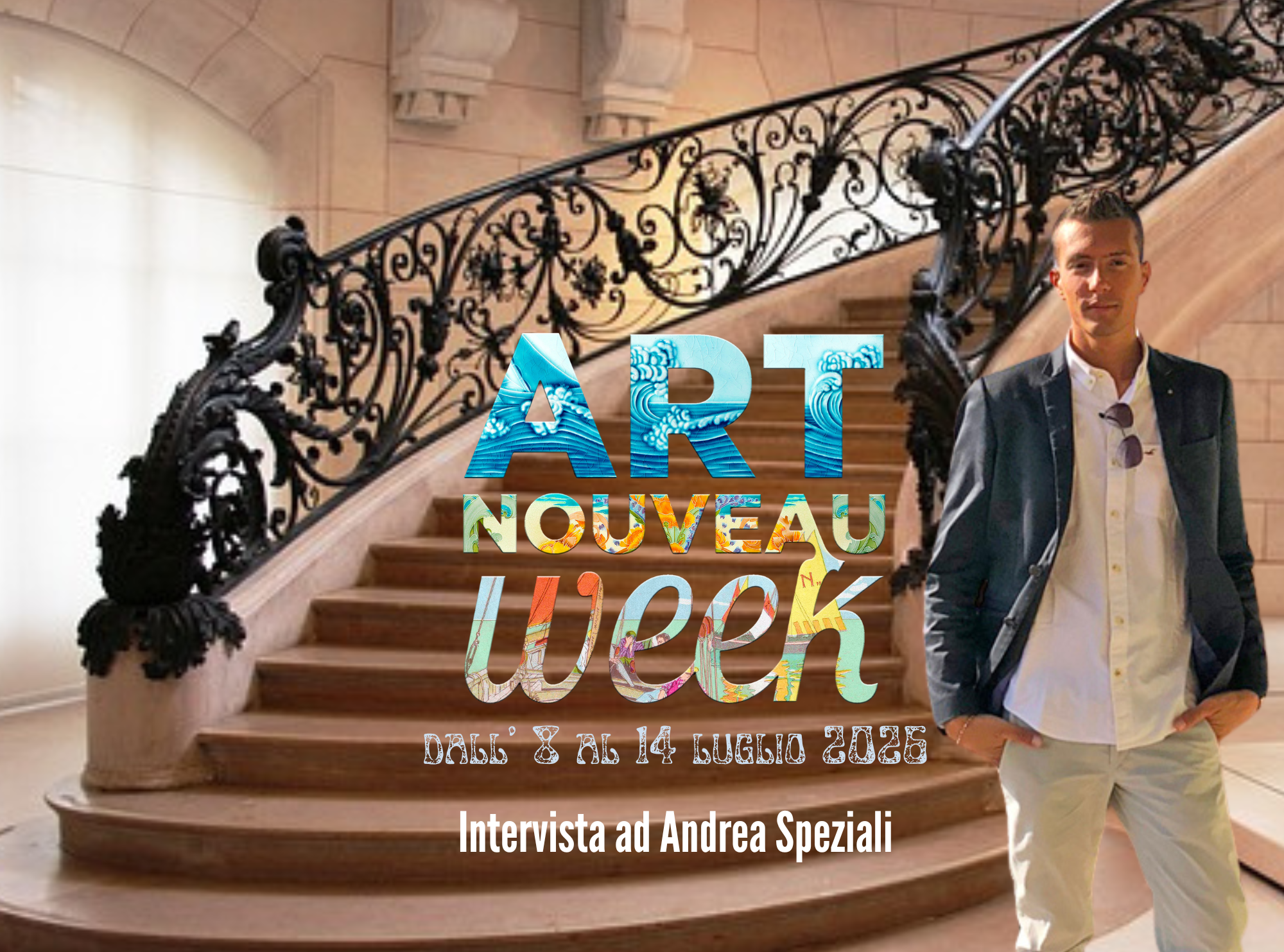 Urbanfile Go Visit | Art Nouveau Week 2026: dal 8 al 14 luglio torna il grande festival internazionale dedicato al Liberty. Intervista ad Andrea Speziali