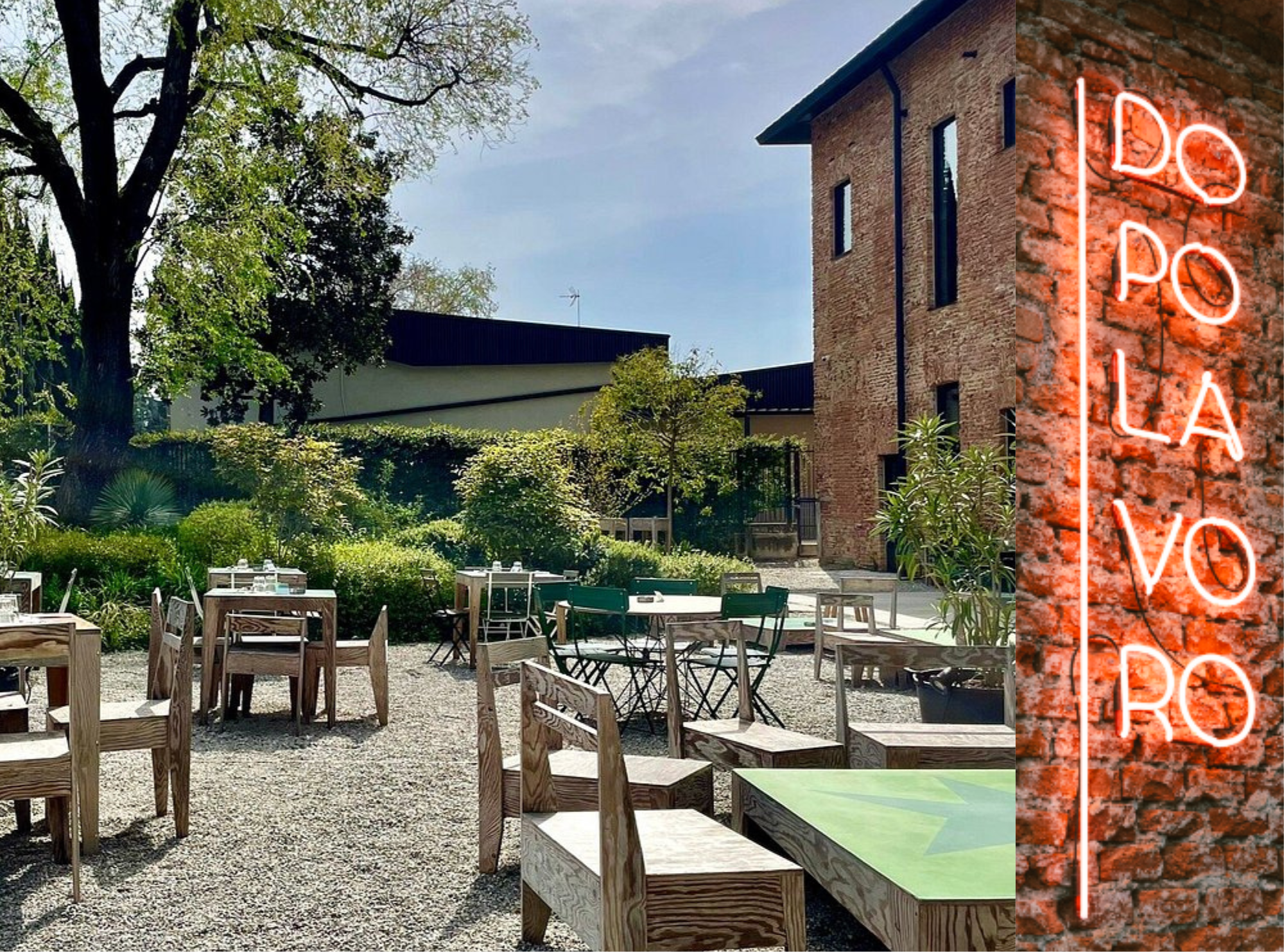 Urbanfile Go Eat | LOM Dopolavoro: la cascina urbana dove Milano rallenta tra cucina vegetariana, cocktail d’autore e un grande “Say No”